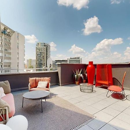 Stylovy Loft S Ohromnou Terasou Apartman Pozsony Kültér fotó