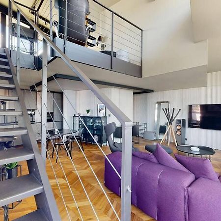 Stylovy Loft S Ohromnou Terasou Apartman Pozsony Kültér fotó