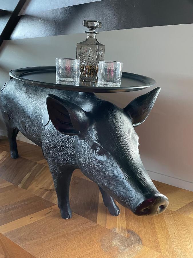 Stylovy Loft S Ohromnou Terasou Apartman Pozsony Kültér fotó